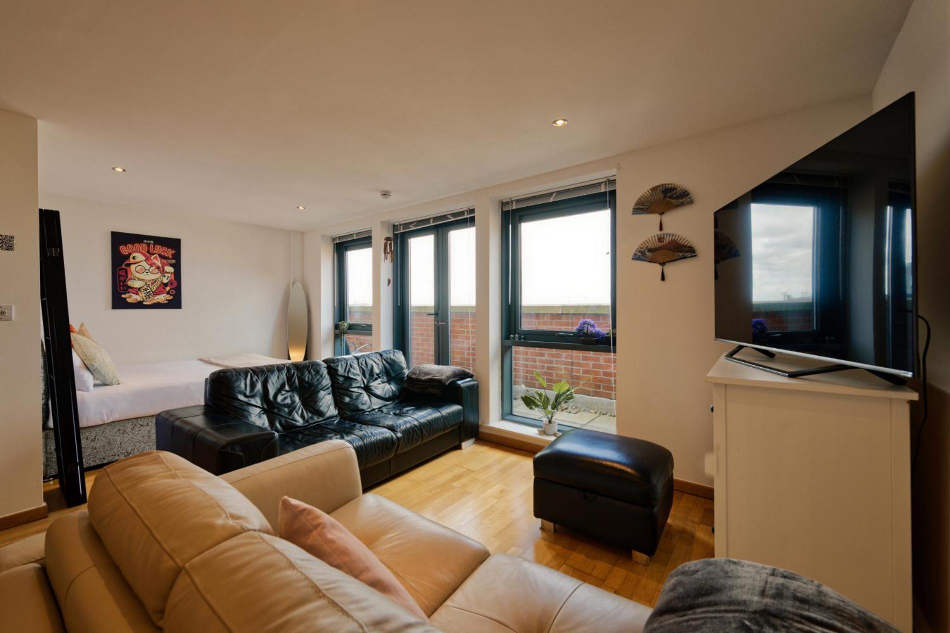 Sidemersey Livings- Convenient And Central 2-Bedroom Haven In L1 Liverpool Luaran gambar