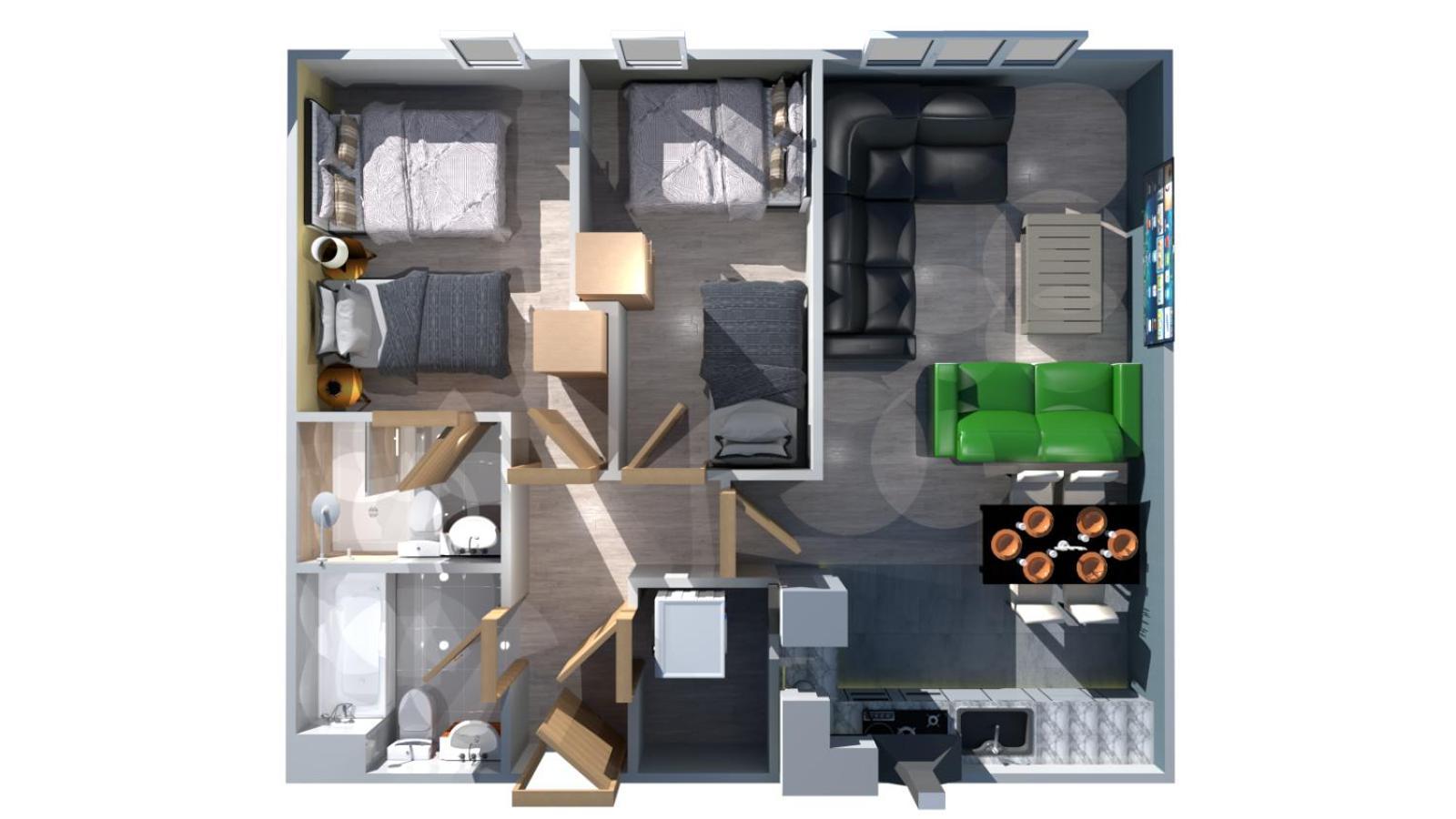 Sidemersey Livings- Convenient And Central 2-Bedroom Haven In L1 Liverpool Luaran gambar